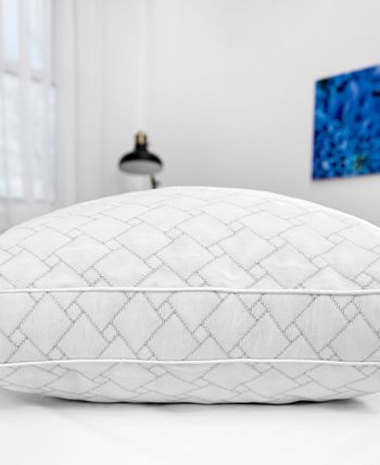 SensorGel - Wellness Collection by  Supportive Memory Foam Cluster Pillow with Charcoal-Infused Cover