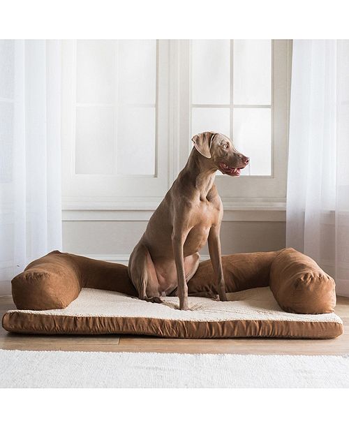Aspen Pet 54 X 34 Bolster Orthopedic Dog Bed & Reviews Home Macy's