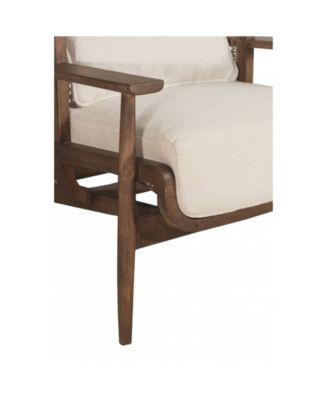 Accent Chair with Handwoven Cane