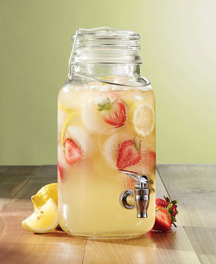 Circle Glass Lancaster Hermetic Beverage Dispenser, 1 Gal Macy's