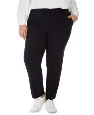image of Bar Iii Trendy Plus Size Dress Pants, Created for Macy-s