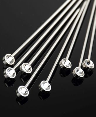 Crystal Cocktail Picks- Set of 8