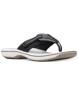 macys clark flip flops