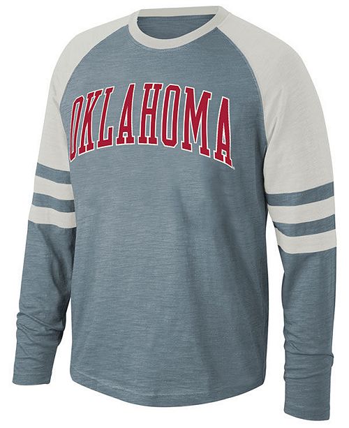 Top Of The World Men S Oklahoma Sooners Slub Long Sleeve T Shirt