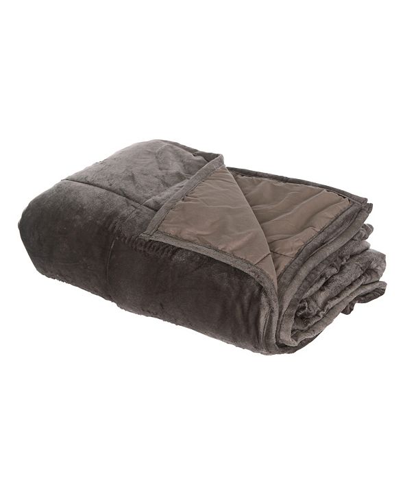 Therapy Comfort Plush 15lb Weighted Blanket & Reviews - Blankets & Throws - Bed & Bath - Macy&#39;s