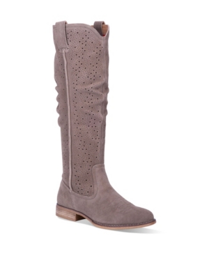 image of Dingo Women-s Adrina Leather Regular-Calf Boot Women-s Shoes
