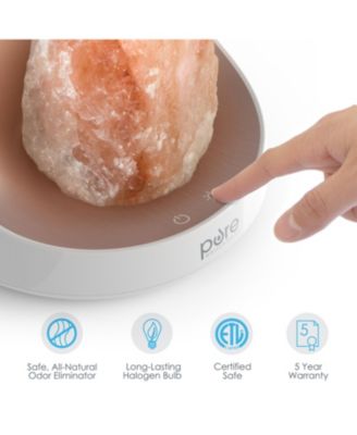 PureGlow Crystal Salt Lamp & Diffuser 