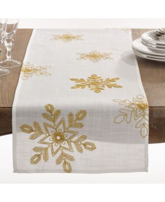 Nivalis Collection Snowflake Design Runner