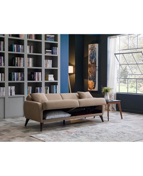 Hudson Bellona Functional Sofa in a Box & Reviews Furniture Macy's