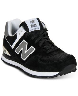 new balance men's 574 casual sneakers from finish line