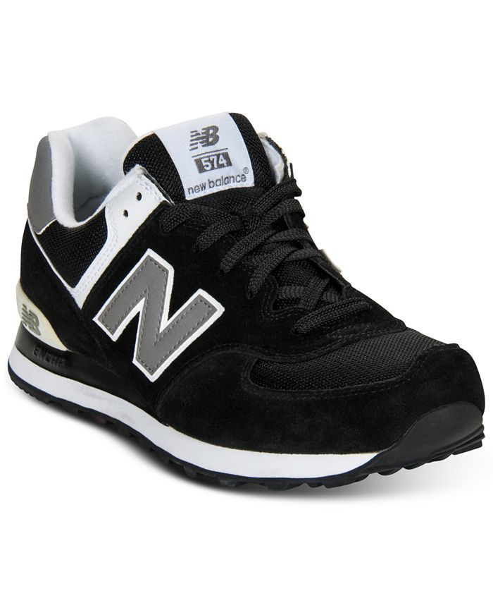 New Balance Men's 574 Core Suede Casual Sneakers from Finish Line ...