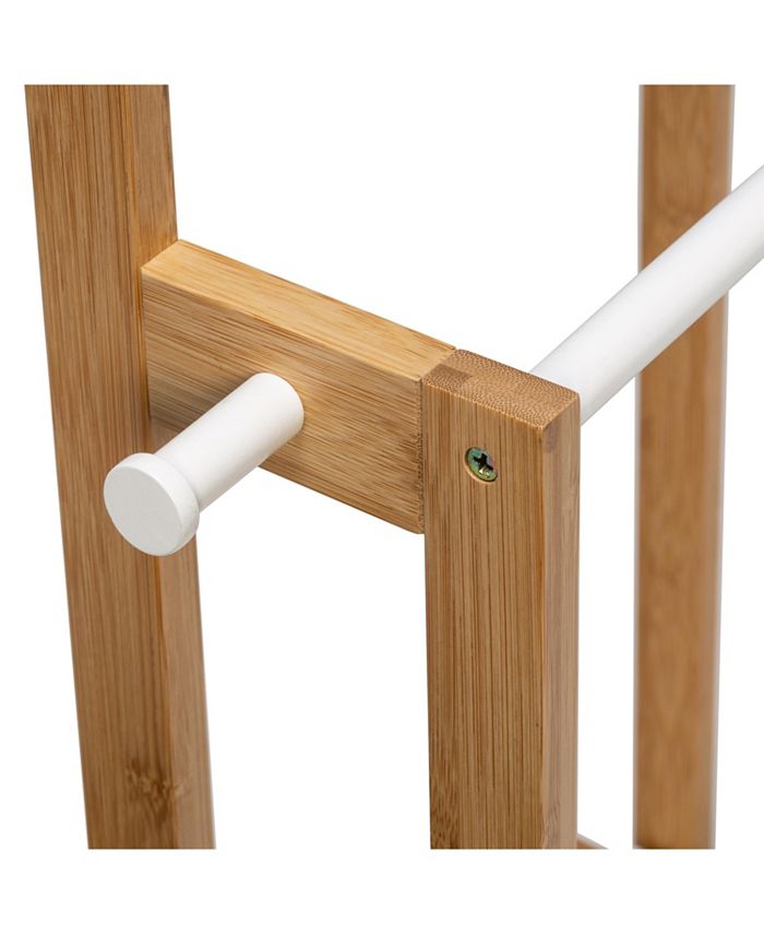 Honey Can Do 3Tier Bamboo Bathroom Towel Rack Macy's