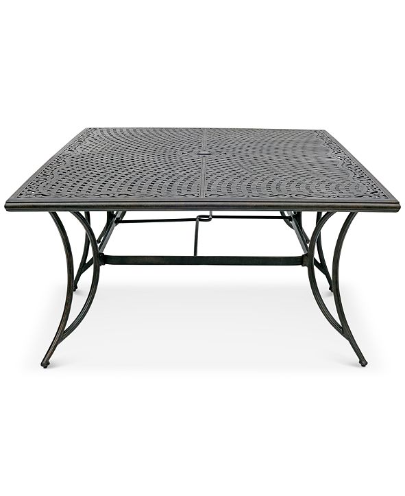 Furniture Beachmont II Outdoor 11Pc. Dining Set (84" x 60" Dining Table and 10 Dining Chairs