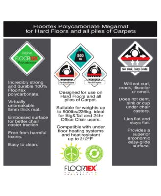 Floortex Cleartex Megamat Heavy Duty Chair Mat