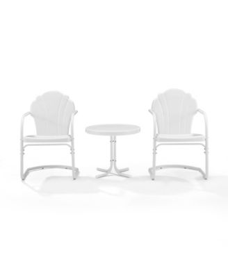 Tulip 3 Piece Metal Conversation Seating Set