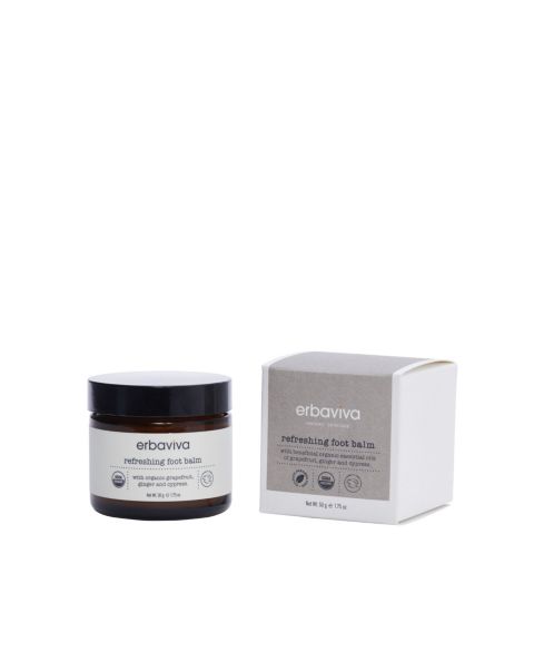 Освежающий бальзам для ног Erbaviva, 1.75 oz
