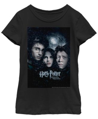 Fifth Sun Harry Potter Big Girl's The Prisoner of Azkaban Trio Poster Short Sleeve T-Shirt