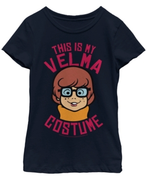 Fifth Sun Scooby Doo Big Girl's This Is My Velma Costume Short Sleeve T-Shirt