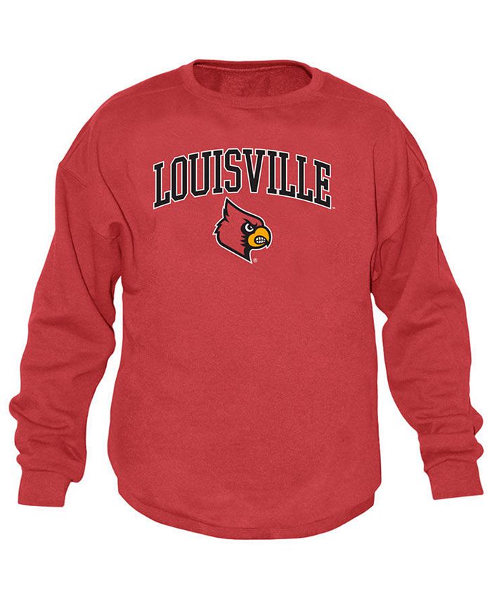 Top of the World Men's Louisville Cardinals Midsize Crew Neck Sweatshirt -  Macy's