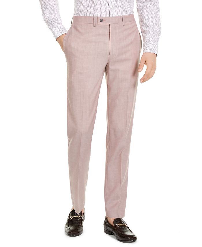 Calvin Klein Men's X-Fit Slim-Fit Infinite Stretch Suit Separate Pants ...
