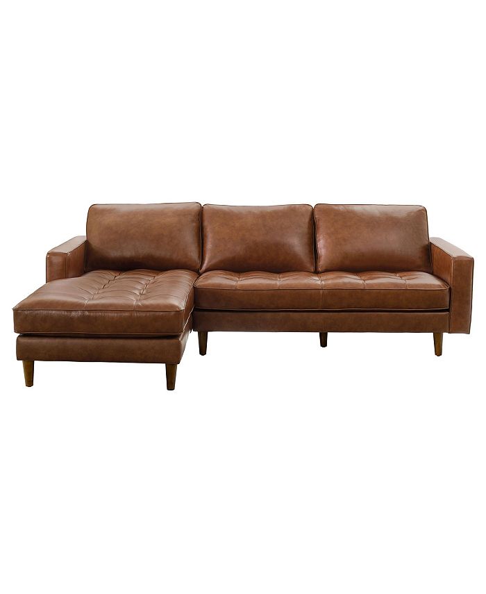 Abbyson Living Leather Sectional Macy's