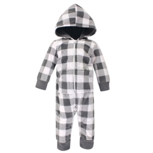 Hudson Baby Baby Boy Fleece Jumpsuits 2 Pack