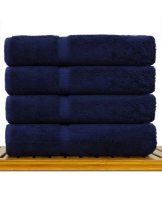Luxury Hotel Spa Towel Turkish Cotton Bath Towels, Set of 4