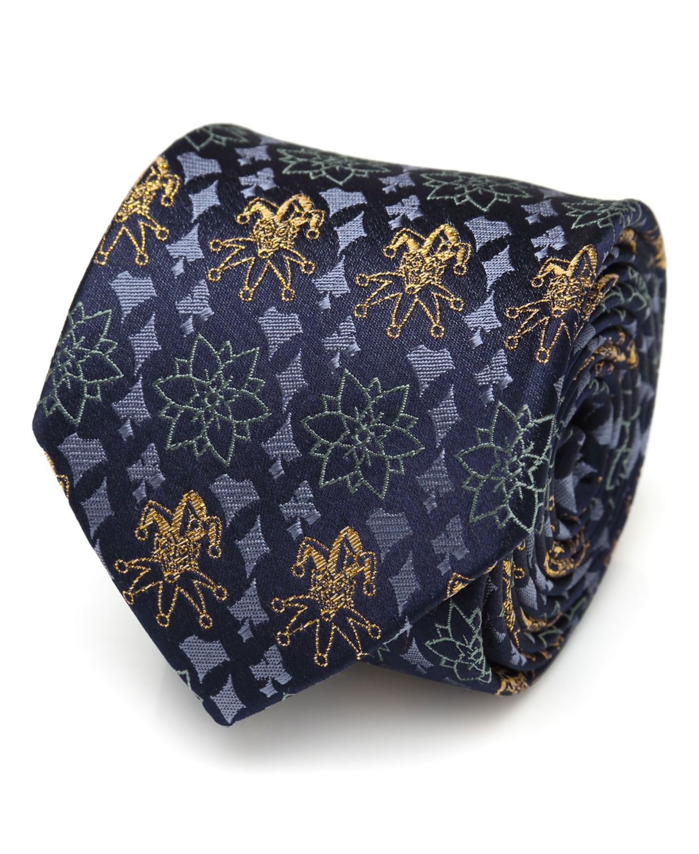 Мужские галстуки DC Comics Joker Print Tie, цвет: Разноцветный — фото 1