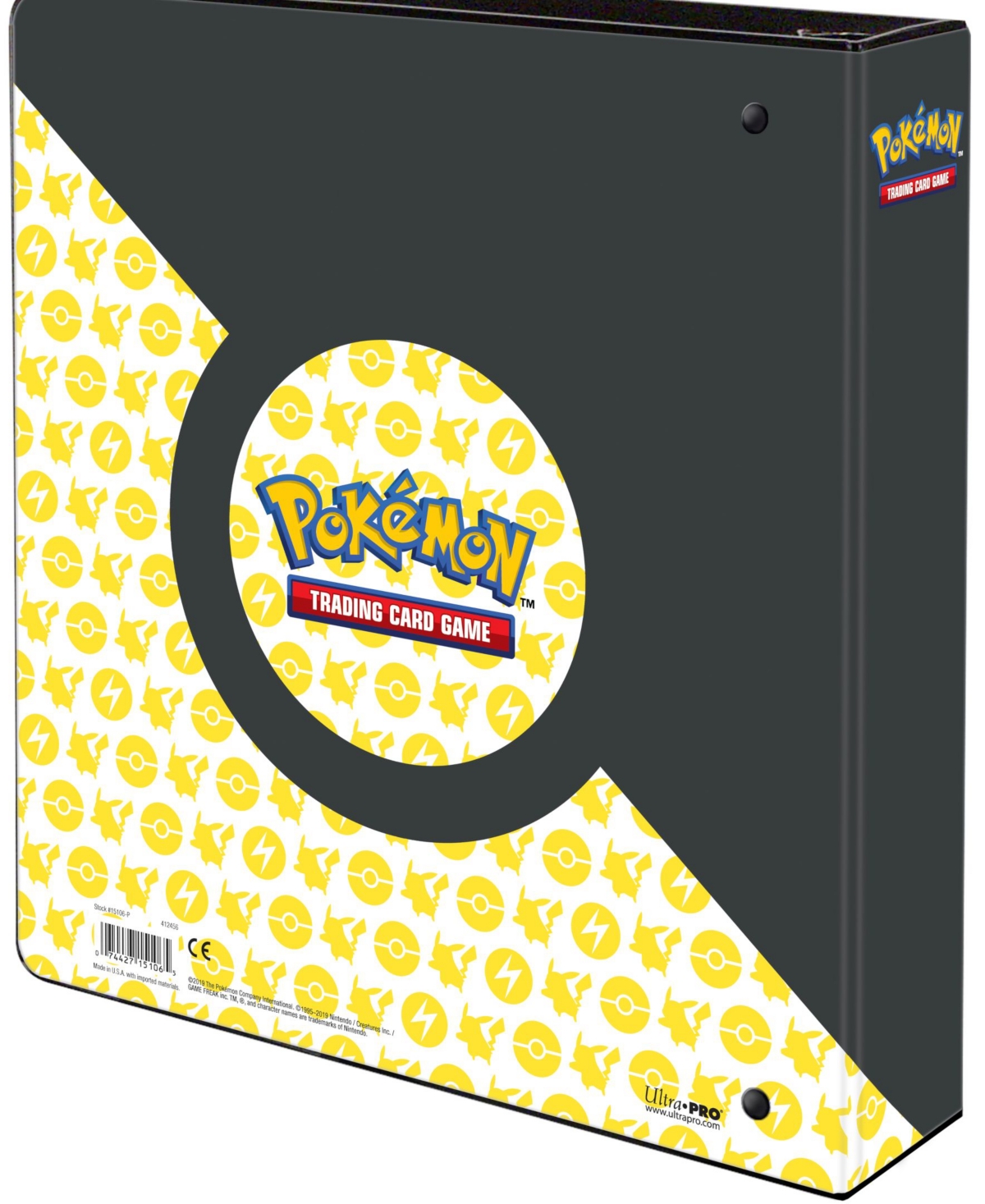 Ultra Pro Pokémon Eevee 2 3-Ring Binder Card Album with 100 Ultra Pro  Platinum 9-Pocket Sheets