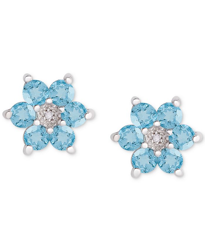 Macy's topaz hotsell earrings