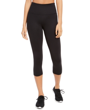 image of Ideology High-Waist Capri Leggings, Created for Macy-s