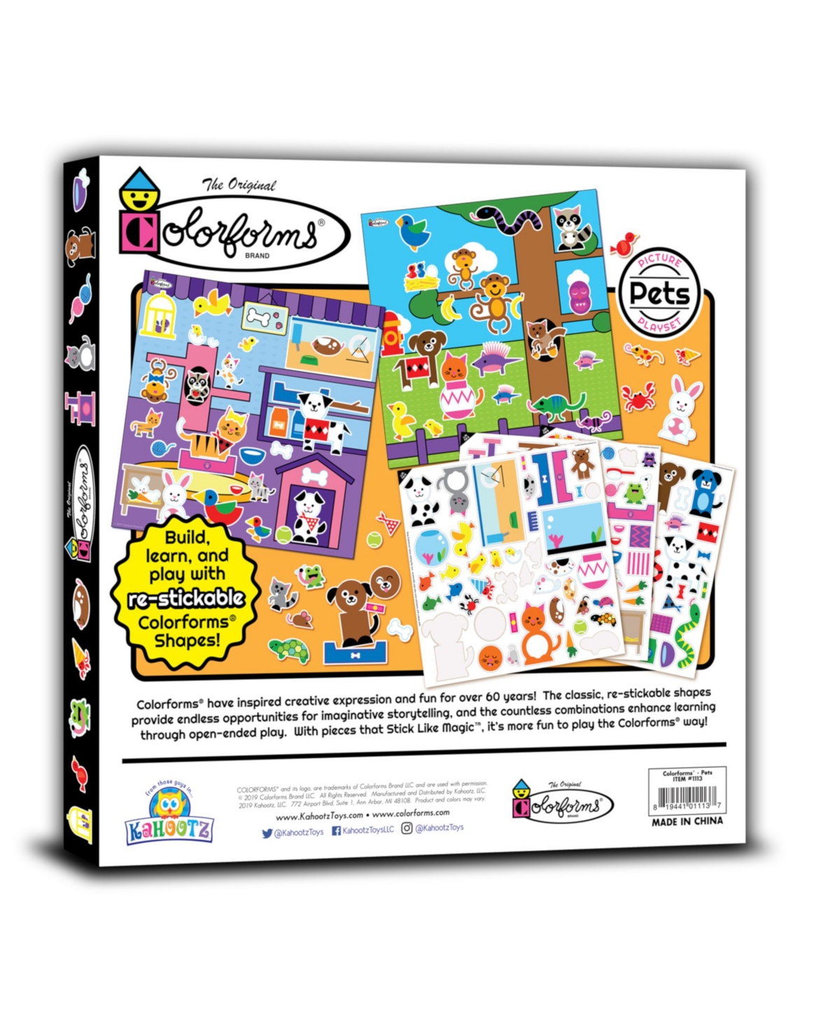 Colorforms Picture Play Set In Multi