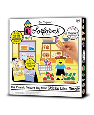 Picture Play Set - Market - The Classic Picture Toy That Sticks Like Magic
