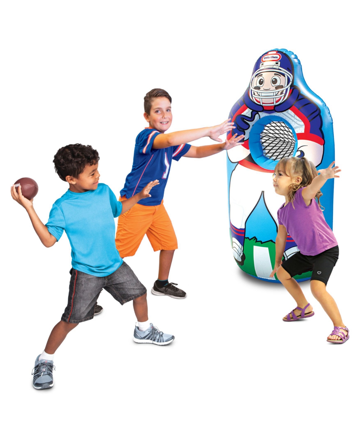 Shop Little Tikes Jumbo Inflatable Football Trainer In Multi
