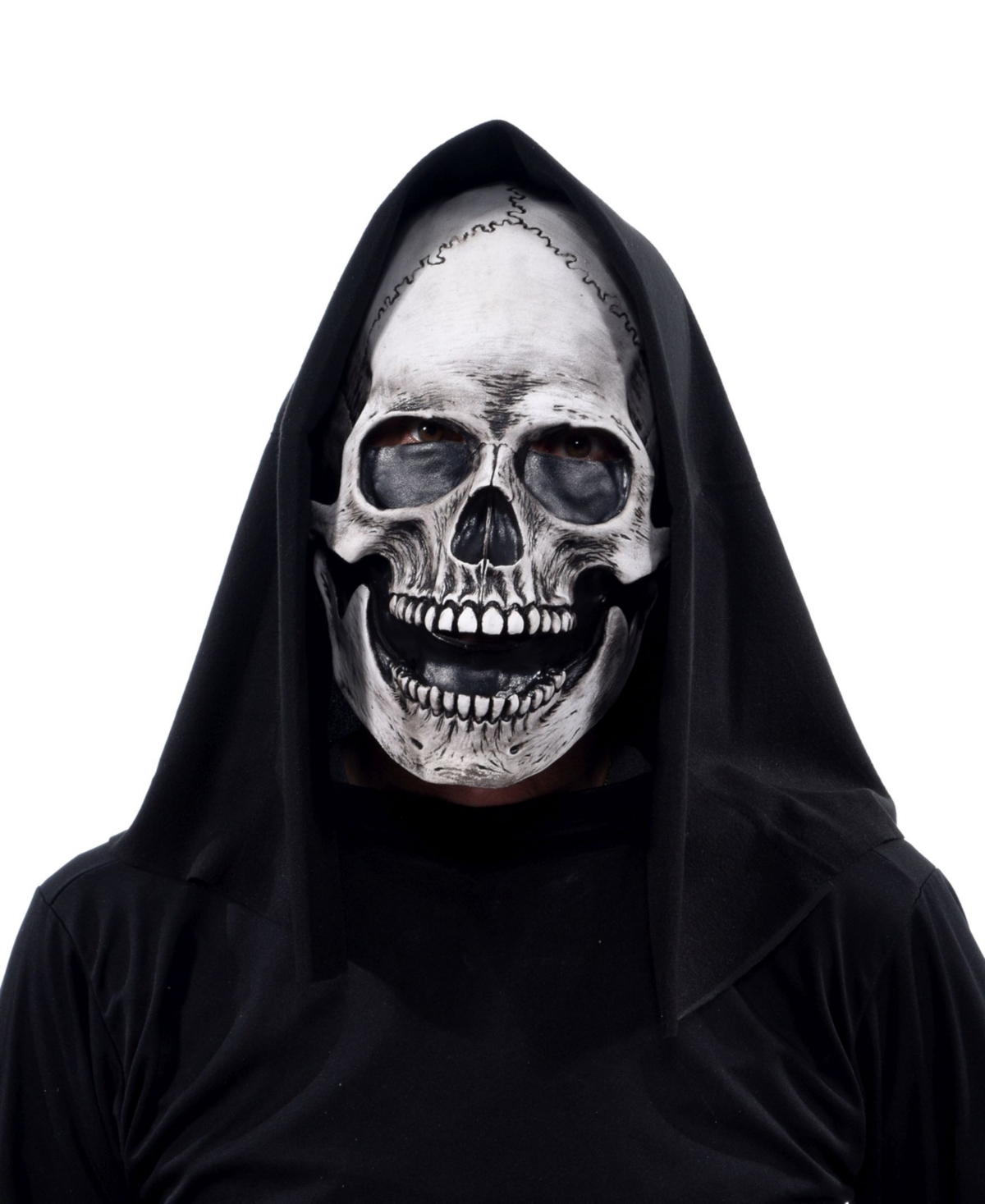 Zagone Studios Zagone Size Studios Glow Grim Skull Uv Latex Adult Costume Mask One Size In Multi
