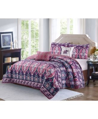 Harper Lane - Victoria 5 piece Quilt Set Full/Queen