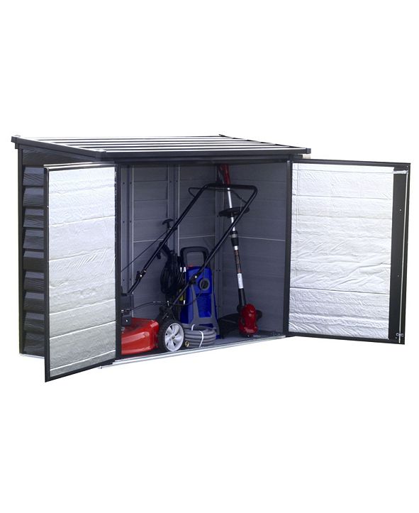 arrow sheds diy spacemaker compact versa steel storage