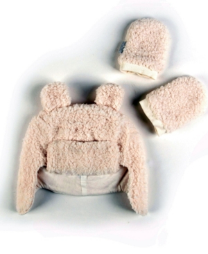 Tadpoles Super Soft Plush Sherpa Hat Mittens Set