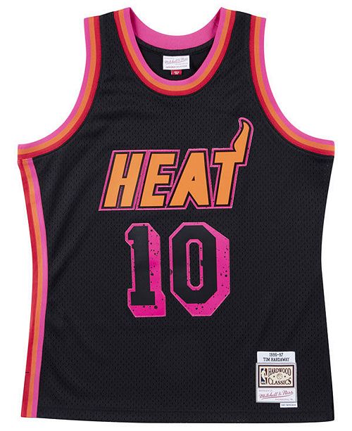 Mitchell Ness Men S Miami Heat Rings Swingman Jersey