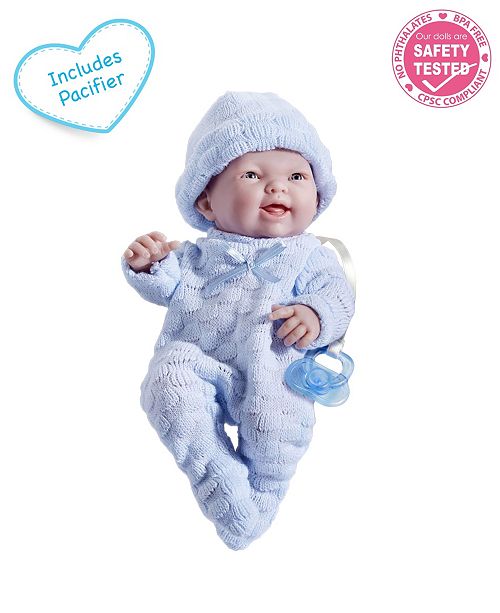 Jc Toys Mini La Newborn All Vinyl Smiling Realistic 9 5