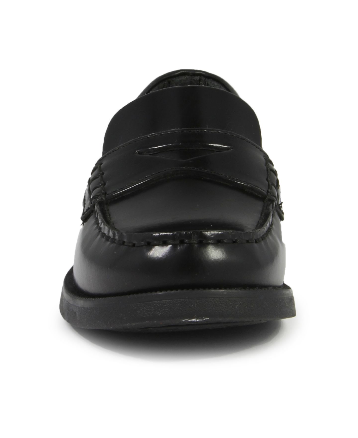 Туфли Florsheim Croquet Penny Loafer JR. Shoes для мальчиков, цвет: Чёрный — фото 2