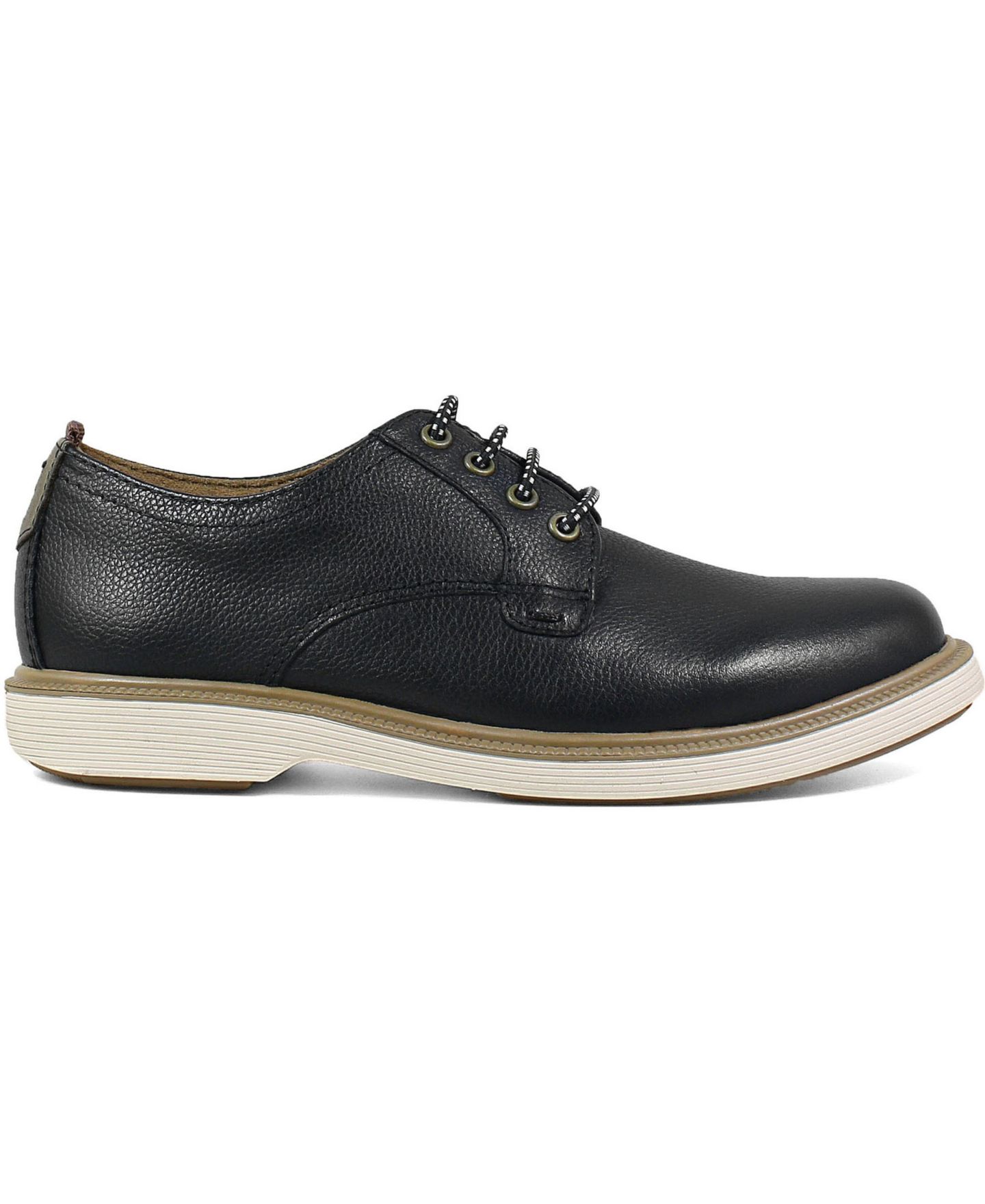 Обувь Florsheim Supacush Plain Toe Oxford Shoes для мальчиков-малышей, цвет: Чёрный — фото 3