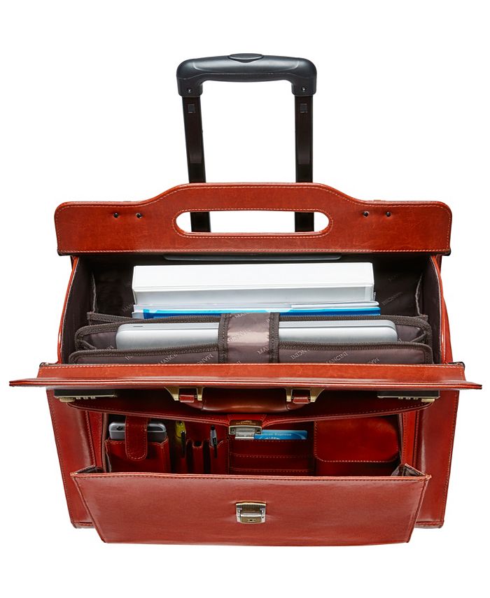 Mancini Signature Collection Deluxe Wheeled Catalog Case Macy's