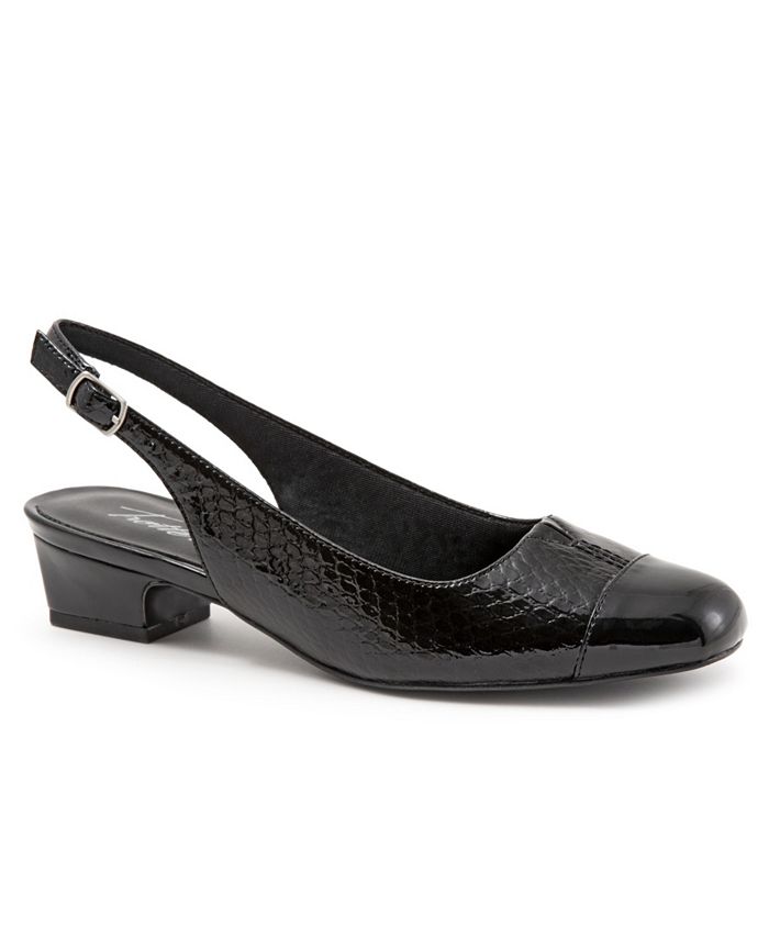 Trotters slingback clearance pumps