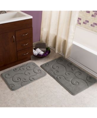 Memory Foam 2-Pc. Bath Mat Set