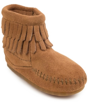 Minnetonka Baby Girls Double Fringe Boot