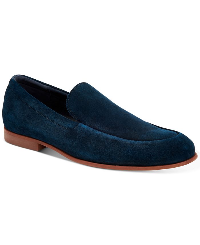Calvin klein hotsell blue suede loafers