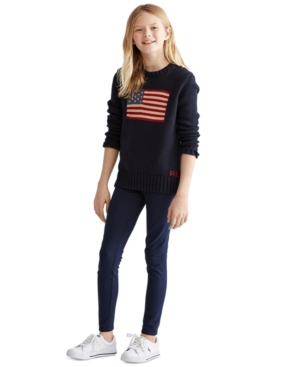 Polo Ralph Lauren Big Girls Pony Leggings