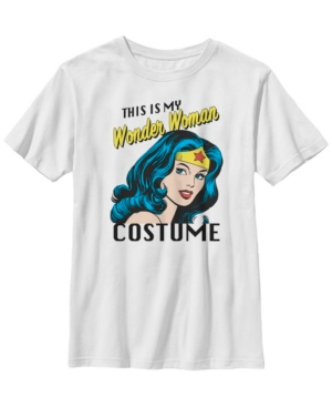 Fifth Sun Dc Comics Little and Big Boys This Is My Wonder Woman Costume Short Sleeve T-Shirt