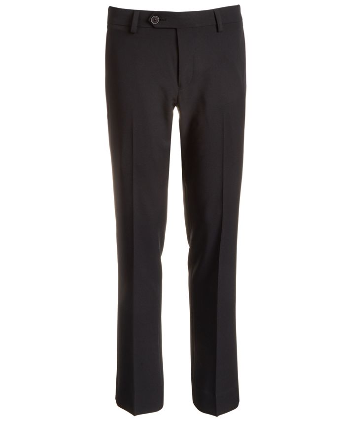 DKNY Big Boys Classic-Fit Stretch Black Suit Pants & Reviews - Leggings ...